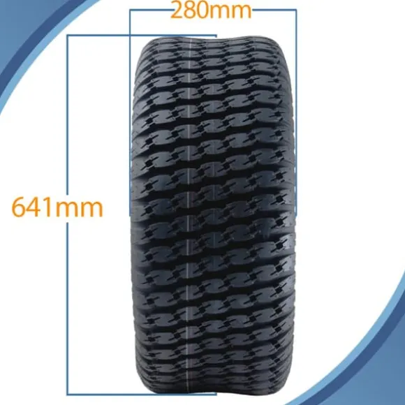 24x12.00-10 4-lags græsdæk til John Deere Gator plæneklipper 305/60-10 Utility P532