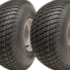 20x8.00-8 Multi turf - plæneklipperdæk, ride on på 4 knopper 100mm PCD - sæt med 2 -
