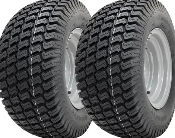 20x8.00-10 Plæneklipperhjul med 4 knopper Turf Wanda 100 mm PCD Road Legal (sæt med 2)