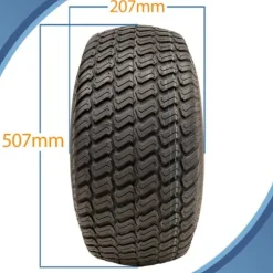 20x8.00-8 4ply Multi turf grass - Wanda P332 plæneklipperdæk på fælg med 4 knopper 4 inc