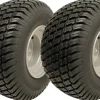 18x8.50-8 4ply Multi turf græsdæk på 100 mm pcd-fælg med fire knopper - sæt med 2 -.