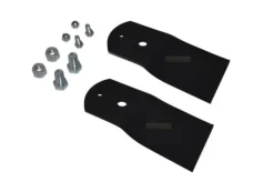 2X15,5CM plæneklipper kniv til STIGA 78 90 Combi; Villa 320 520 Primo 1134-6604-01 1134-9130-01