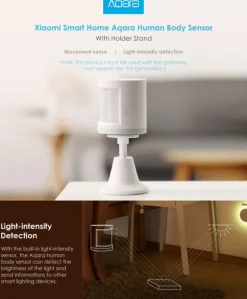 XiaoMi Smart Home Menneskekropssensor Trådløs forbindelse 7m registreringsafstand
