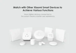 XiaoMi Smart Home Menneskekropssensor Trådløs forbindelse 7m registreringsafstand
