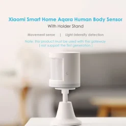 XiaoMi Smart Home Menneskekropssensor Trådløs forbindelse 7m registreringsafstand