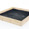 120x120x18 cm Bæredygtig Firkantet Havebed med Bunddug til Selvforsynende Liv