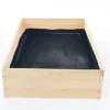 120x80x27 cm Fyrretræs Højbed med Bunddug til Alsidig Havebrug