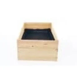 140x120x18 cm Fyrretræs Højbed til Bybalkoner & Terrasser
