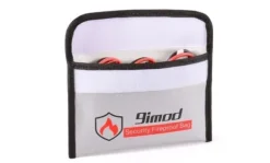 Yunique - Sikkerhedsetui til RC-batterier | Lipo Anti-eksplosion beskyttende etui | Brandsikker opladningsetui, størrelse 205x130mm