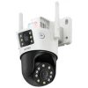 ZOSI WiFi PTZ Sikkerhedskamera, 8MP Opløsning, Dual-Lens Teknologi,C298 Maks
